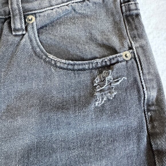 FREE PEOPLE We The Free Blossom Rigid High Rise Skinny Jeans in Black Sz. 27 - Picture 10 of 14